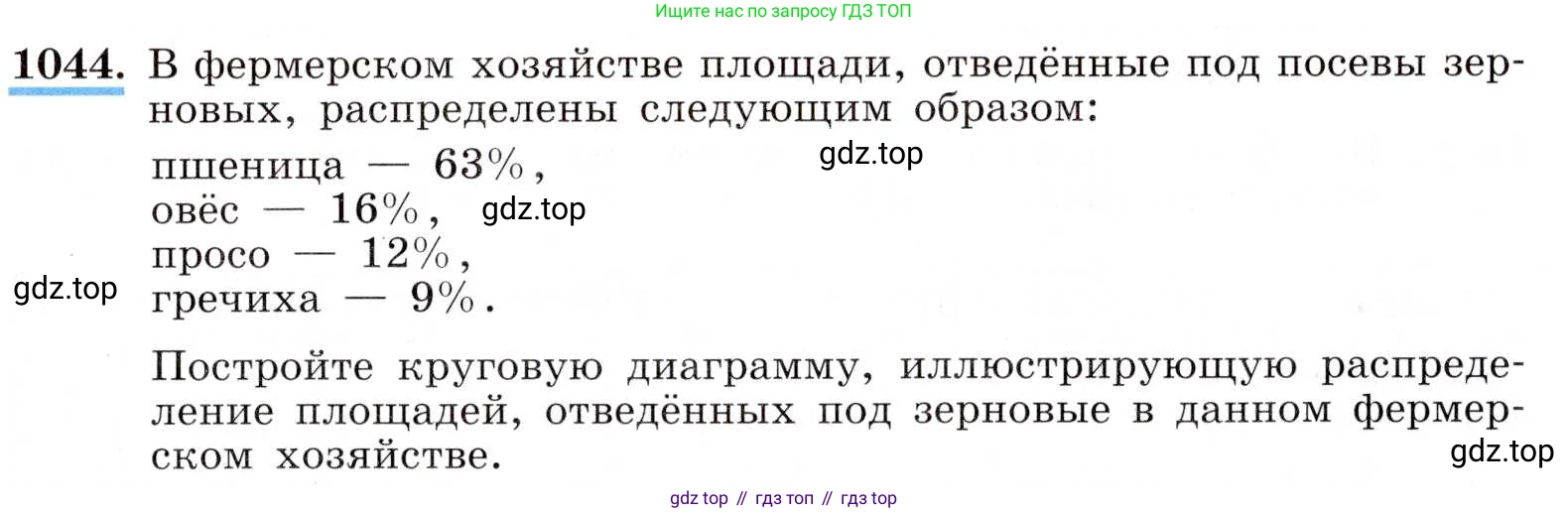 ГДЗ Алгебра, 8 класс Учебник, авторы: Макарычев Юрий Николаевич, Миндюк Нора Григорьевна, Нешков Константин Иванович, Суворова Светлана Борисовна, издательство Просвещение, Москва, 2019 - 2022, белого цвета, страница 235, номер 1044, Условие