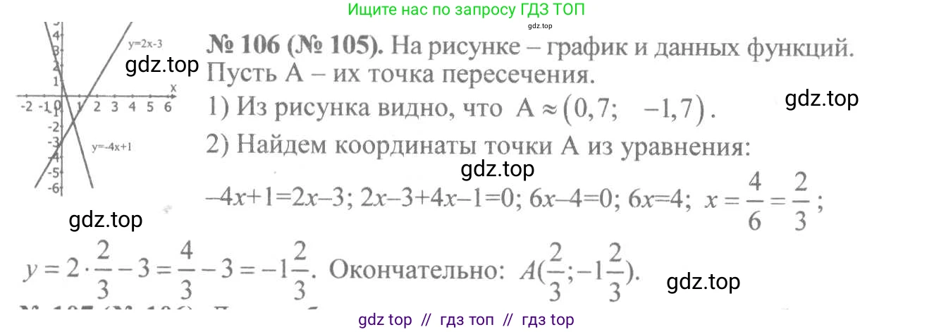 Алгебра, 8 класс Учебник, авторы: Макарычев Юрий Николаевич, Миндюк Нора Григорьевна, Нешков Константин Иванович, Суворова Светлана Борисовна, издательство Просвещение, Москва, 2019 - 2022, белого цвета, страница 27, номер 106, Решение 7