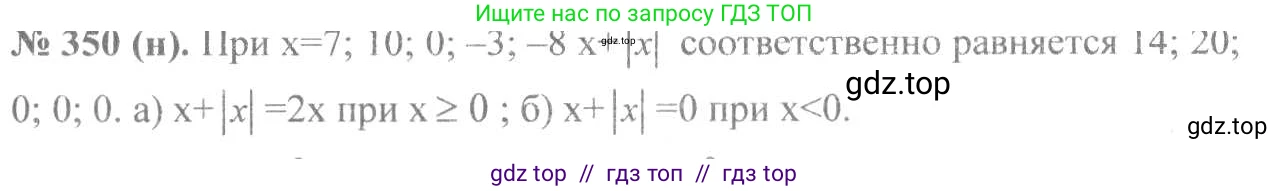 Алгебра, 8 класс Учебник, авторы: Макарычев Юрий Николаевич, Миндюк Нора Григорьевна, Нешков Константин Иванович, Суворова Светлана Борисовна, издательство Просвещение, Москва, 2019 - 2022, белого цвета, страница 84, номер 350, Решение 7