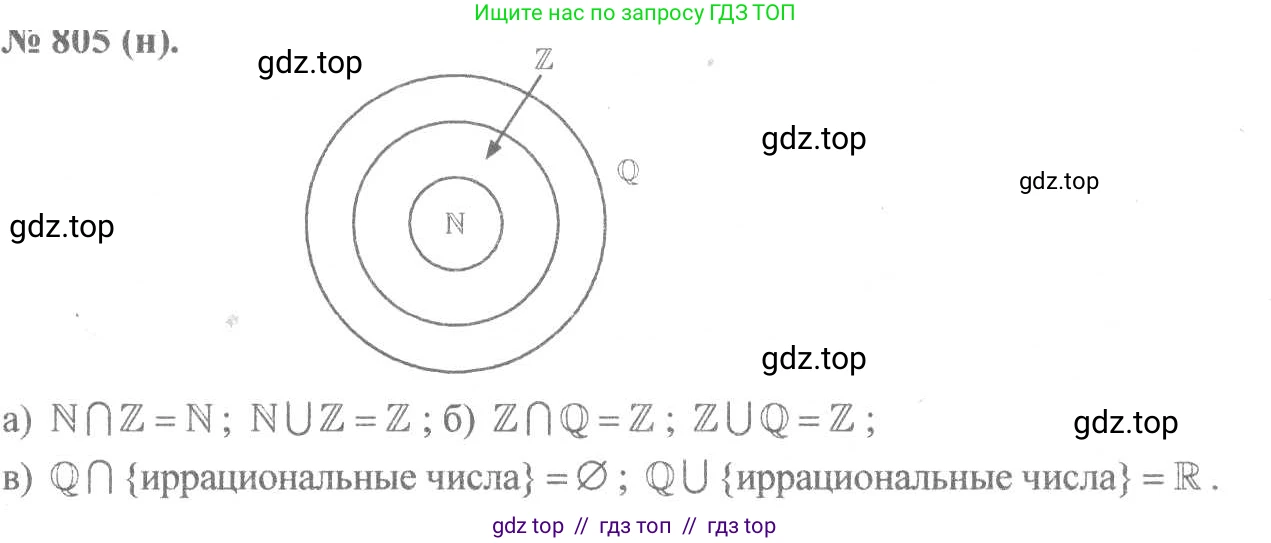 Алгебра, 8 класс Учебник, авторы: Макарычев Юрий Николаевич, Миндюк Нора Григорьевна, Нешков Константин Иванович, Суворова Светлана Борисовна, издательство Просвещение, Москва, 2019 - 2022, белого цвета, страница 180, номер 805, Решение 7