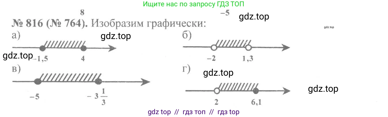 Алгебра, 8 класс Учебник, авторы: Макарычев Юрий Николаевич, Миндюк Нора Григорьевна, Нешков Константин Иванович, Суворова Светлана Борисовна, издательство Просвещение, Москва, 2019 - 2022, белого цвета, страница 184, номер 816, Решение 7