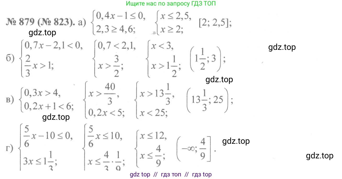 Алгебра, 8 класс Учебник, авторы: Макарычев Юрий Николаевич, Миндюк Нора Григорьевна, Нешков Константин Иванович, Суворова Светлана Борисовна, издательство Просвещение, Москва, 2019 - 2022, белого цвета, страница 198, номер 879, Решение 7
