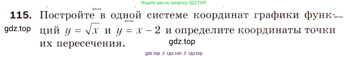 Алгебра, 8 класс Дидактические материалы, авторы: Мерзляк Аркадий Григорьевич, Полонский Виталий Борисович, Рабинович Ефим Михайлович, Якир Михаил Семёнович, издательство Просвещение, Москва, 2014, розового цвета, страница 22, номер 115, Условие