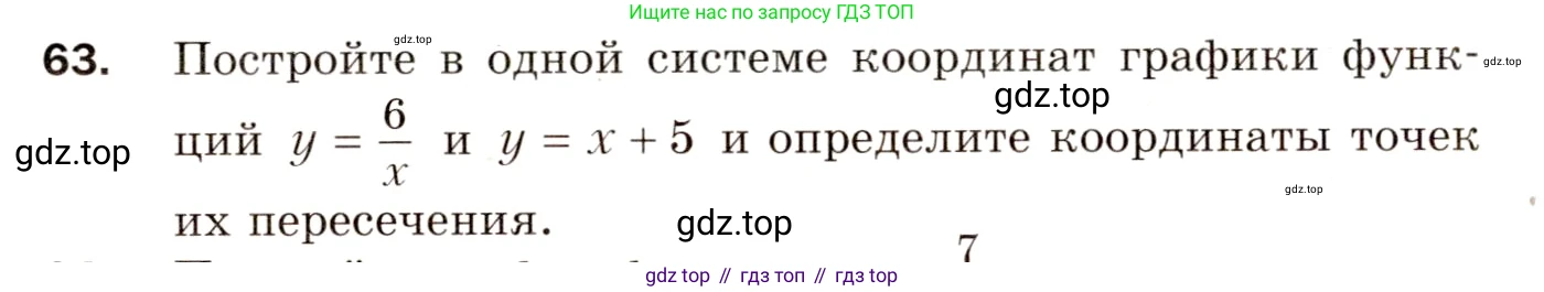 Алгебра, 8 класс Дидактические материалы, авторы: Мерзляк Аркадий Григорьевич, Полонский Виталий Борисович, Рабинович Ефим Михайлович, Якир Михаил Семёнович, издательство Просвещение, Москва, 2014, розового цвета, страница 14, номер 63, Условие