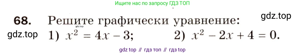 Алгебра, 8 класс Дидактические материалы, авторы: Мерзляк Аркадий Григорьевич, Полонский Виталий Борисович, Рабинович Ефим Михайлович, Якир Михаил Семёнович, издательство Просвещение, Москва, 2014, розового цвета, страница 43, номер 68, Условие