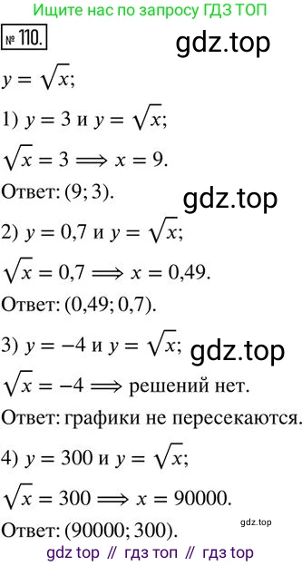 Алгебра, 8 класс Дидактические материалы, авторы: Мерзляк Аркадий Григорьевич, Полонский Виталий Борисович, Рабинович Ефим Михайлович, Якир Михаил Семёнович, издательство Просвещение, Москва, 2014, розового цвета, страница 22, номер 110, Решение 2