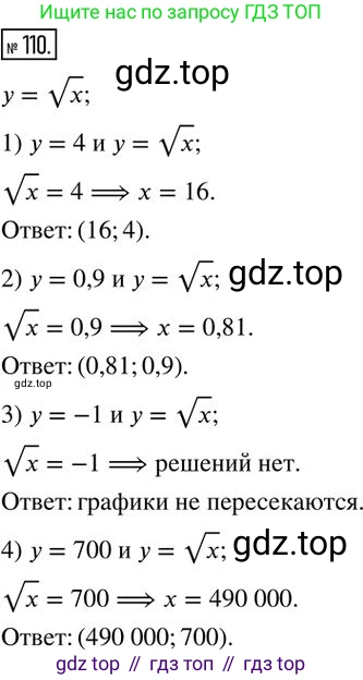 Алгебра, 8 класс Дидактические материалы, авторы: Мерзляк Аркадий Григорьевич, Полонский Виталий Борисович, Рабинович Ефим Михайлович, Якир Михаил Семёнович, издательство Просвещение, Москва, 2014, розового цвета, страница 77, номер 110, Решение 2