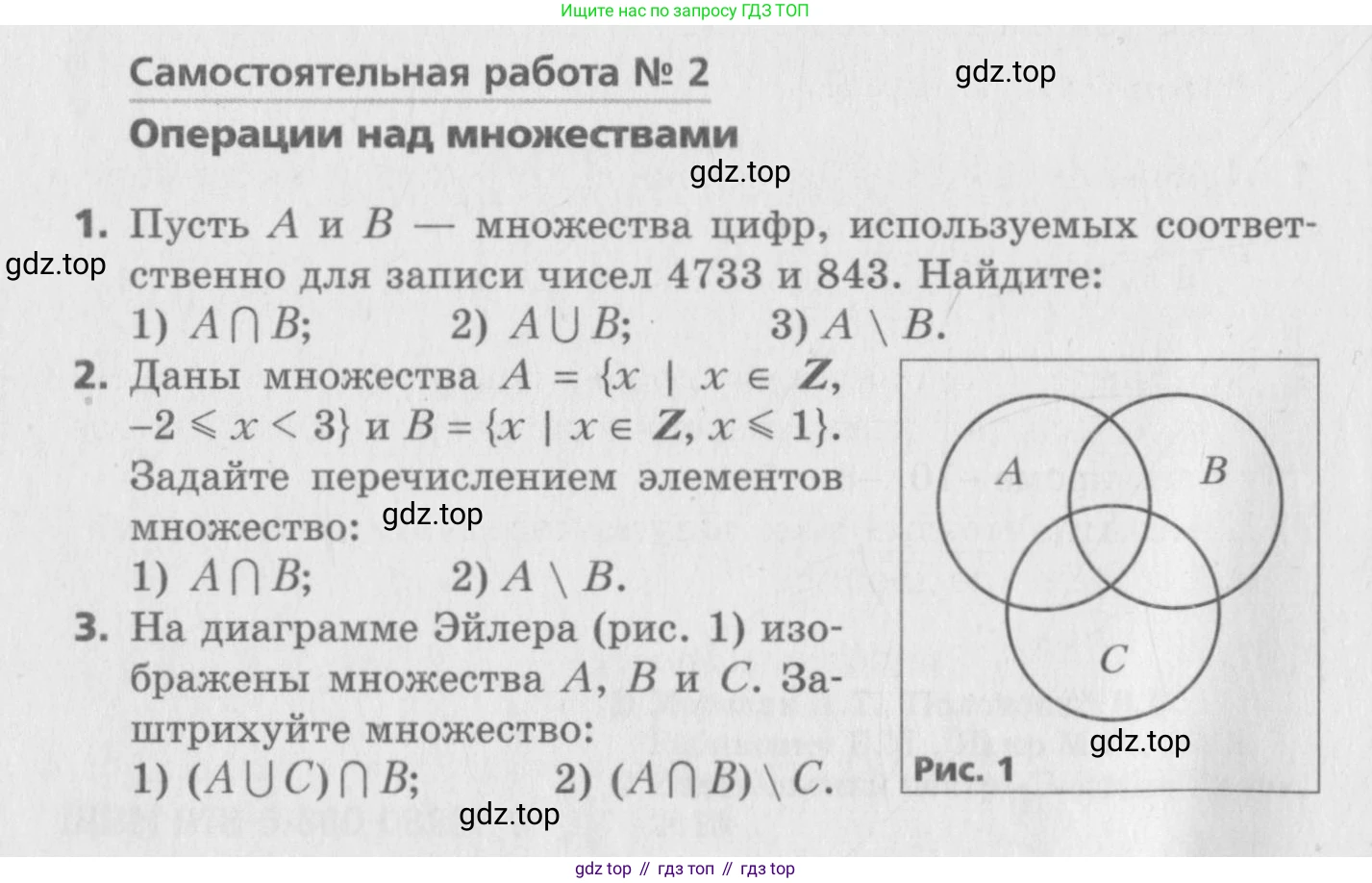 ГДЗ Алгебра, 8 класс Самостоятельные и контрольные работы, авторы: Мерзляк Аркадий Григорьевич, Полонский Виталий Борисович, Рабинович Ефим Михайлович, Якир Михаил Семёнович, издательство Вентана-граф, Москва, 2015, красного цвета, страница 4, номер 2, Условие