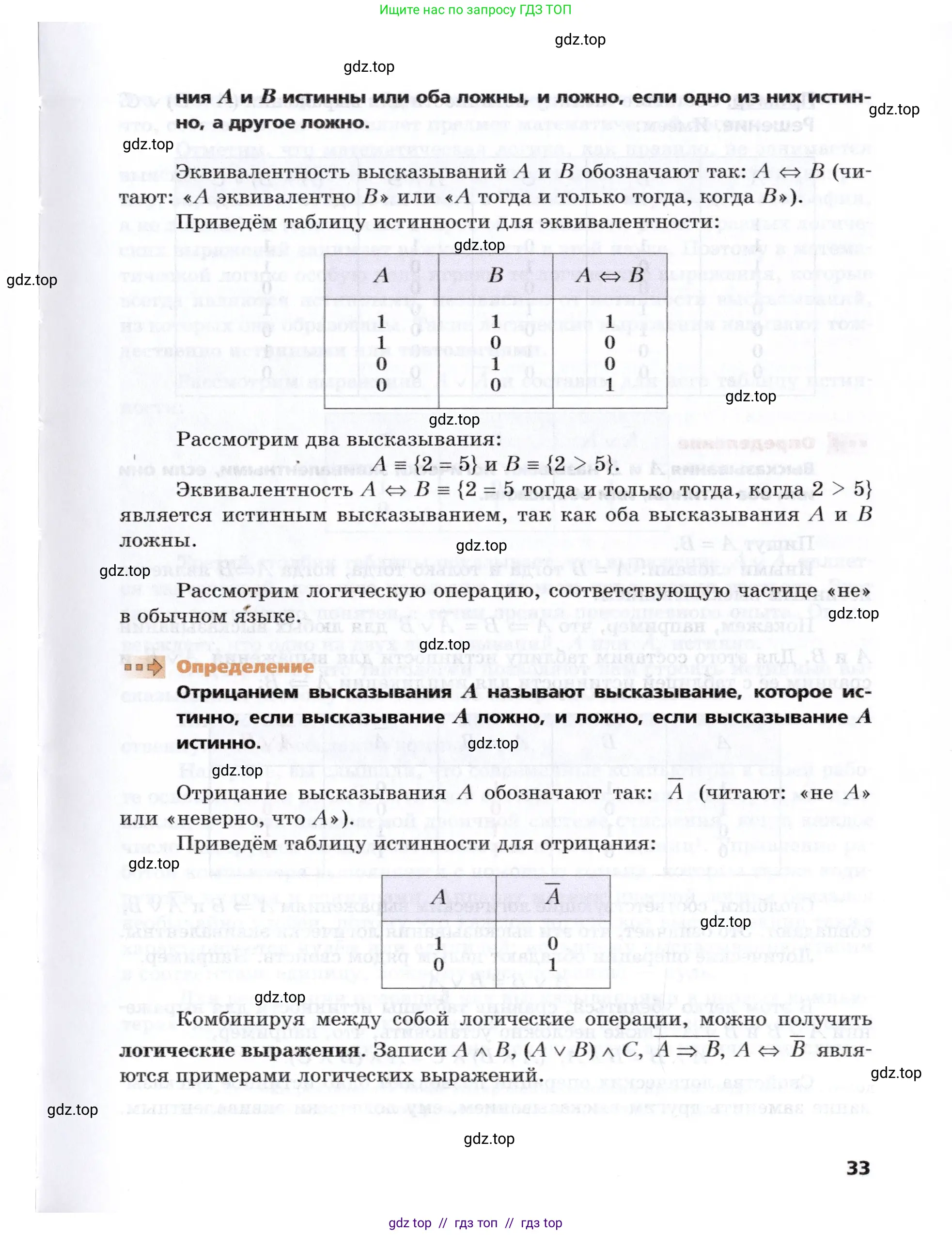 Алгебра, 8 класс Учебник, авторы: Мерзляк Аркадий Григорьевич, Поляков Виталий Михайлович, издательство Просвещение, Москва, 2014, розового цвета, страница 33