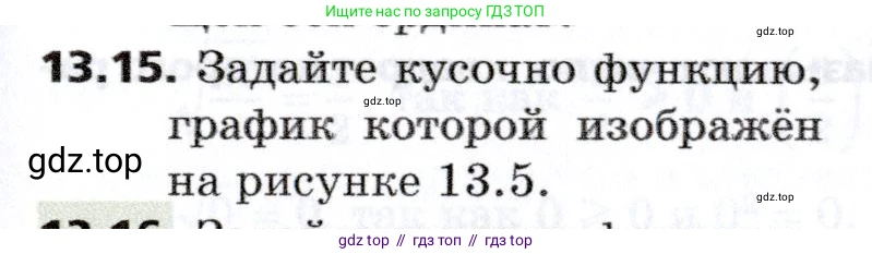 Алгебра, 8 класс Учебник, авторы: Мерзляк Аркадий Григорьевич, Поляков Виталий Михайлович, издательство Просвещение, Москва, 2014, розового цвета, страница 109, номер 13.15, Условие