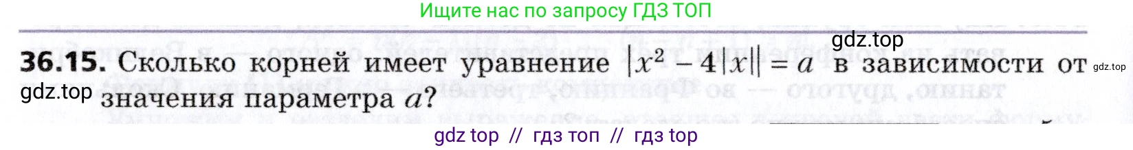 Алгебра, 8 класс Учебник, авторы: Мерзляк Аркадий Григорьевич, Поляков Виталий Михайлович, издательство Просвещение, Москва, 2014, розового цвета, страница 294, номер 36.15, Условие