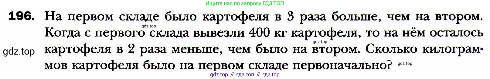 ГДЗ Алгебра, 8 класс Учебник, авторы: Мерзляк Аркадий Григорьевич, Полонский Виталий Борисович, Якир Михаил Семёнович, издательство Просвещение, Москва, 2018 - 2022, розового цвета, страница 47, номер 196, Условие