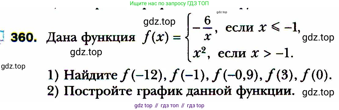 ГДЗ Алгебра, 8 класс Учебник, авторы: Мерзляк Аркадий Григорьевич, Полонский Виталий Борисович, Якир Михаил Семёнович, издательство Просвещение, Москва, 2018 - 2022, розового цвета, страница 92, номер 360, Условие