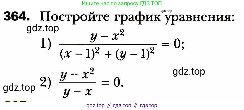 ГДЗ Алгебра, 8 класс Учебник, авторы: Мерзляк Аркадий Григорьевич, Полонский Виталий Борисович, Якир Михаил Семёнович, издательство Просвещение, Москва, 2018 - 2022, розового цвета, страница 93, номер 364, Условие