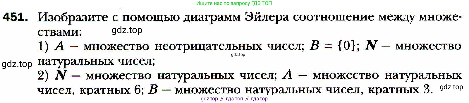 ГДЗ Алгебра, 8 класс Учебник, авторы: Мерзляк Аркадий Григорьевич, Полонский Виталий Борисович, Якир Михаил Семёнович, издательство Просвещение, Москва, 2018 - 2022, розового цвета, страница 114, номер 451, Условие