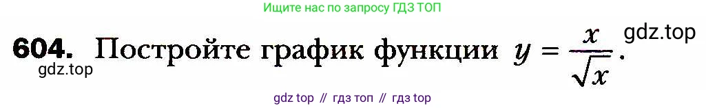 ГДЗ Алгебра, 8 класс Учебник, авторы: Мерзляк Аркадий Григорьевич, Полонский Виталий Борисович, Якир Михаил Семёнович, издательство Просвещение, Москва, 2018 - 2022, розового цвета, страница 149, номер 604, Условие