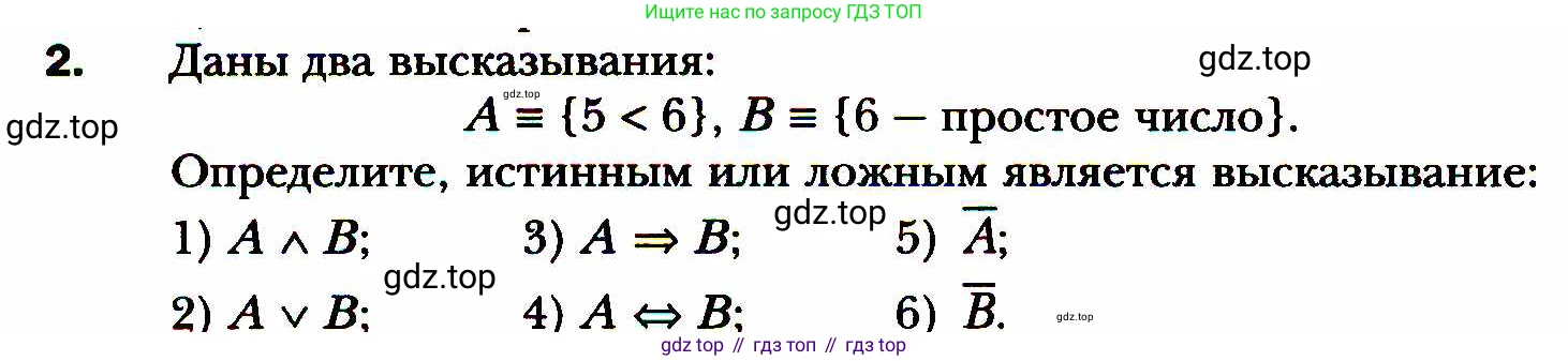 ГДЗ Алгебра, 8 класс Учебник, авторы: Мерзляк Аркадий Григорьевич, Полонский Виталий Борисович, Якир Михаил Семёнович, издательство Просвещение, Москва, 2018 - 2022, розового цвета, страница 210, номер 2, Условие