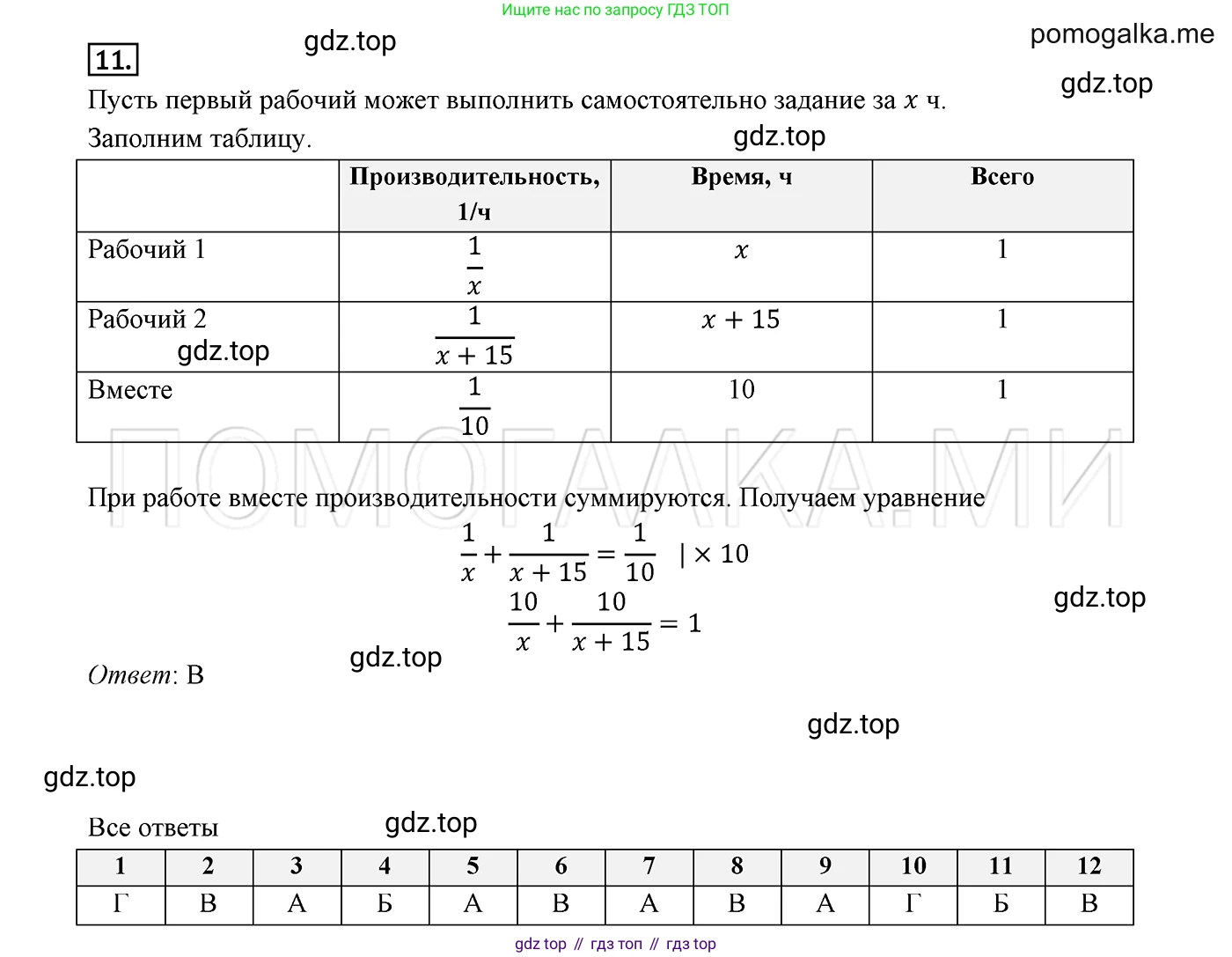 ГДЗ Алгебра, 8 класс Учебник, авторы: Мерзляк Аркадий Григорьевич, Полонский Виталий Борисович, Якир Михаил Семёнович, издательство Просвещение, Москва, 2018 - 2022, розового цвета, страница 212, номер 12, Решение 2