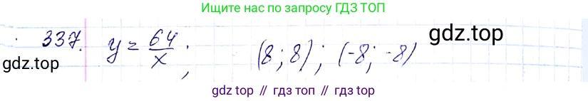 ГДЗ Алгебра, 8 класс Учебник, авторы: Мерзляк Аркадий Григорьевич, Полонский Виталий Борисович, Якир Михаил Семёнович, издательство Просвещение, Москва, 2018 - 2022, розового цвета, страница 83, номер 337, Решение 6
