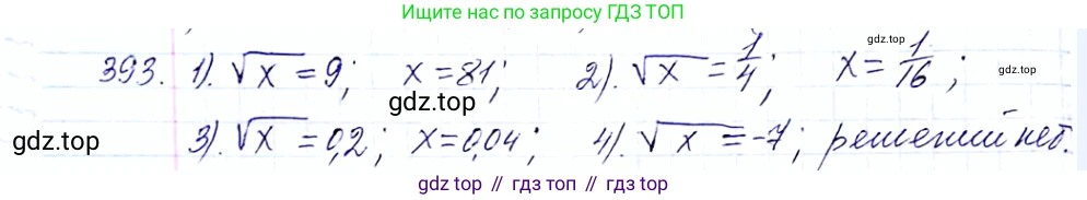 ГДЗ Алгебра, 8 класс Учебник, авторы: Мерзляк Аркадий Григорьевич, Полонский Виталий Борисович, Якир Михаил Семёнович, издательство Просвещение, Москва, 2018 - 2022, розового цвета, страница 101, номер 393, Решение 6
