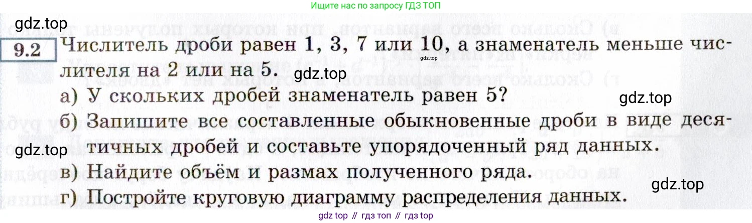 ГДЗ Алгебра, 8 класс Учебник, авторы: Мордкович Александр Григорьевич, Александрова Лилия Александровна, Мишустина Татьяна Николаевна, Тульчинская Елена Ефимовна, Семенов Павел Владимирович, издательство Мнемозина, Москва, 2019, Часть 2, страница 55, номер 9.2, Условие