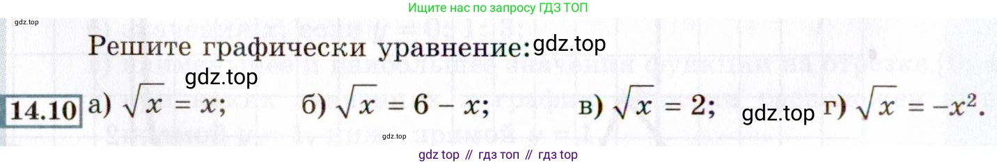 ГДЗ Алгебра, 8 класс Учебник, авторы: Мордкович Александр Григорьевич, Александрова Лилия Александровна, Мишустина Татьяна Николаевна, Тульчинская Елена Ефимовна, Семенов Павел Владимирович, издательство Мнемозина, Москва, 2019, Часть 2, страница 74, номер 14.10, Условие
