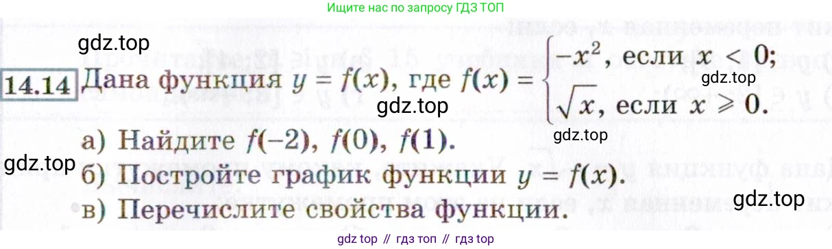 ГДЗ Алгебра, 8 класс Учебник, авторы: Мордкович Александр Григорьевич, Александрова Лилия Александровна, Мишустина Татьяна Николаевна, Тульчинская Елена Ефимовна, Семенов Павел Владимирович, издательство Мнемозина, Москва, 2019, Часть 2, страница 75, номер 14.14, Условие