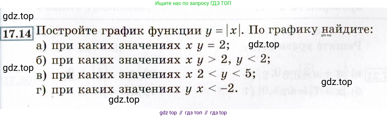 ГДЗ Алгебра, 8 класс Учебник, авторы: Мордкович Александр Григорьевич, Александрова Лилия Александровна, Мишустина Татьяна Николаевна, Тульчинская Елена Ефимовна, Семенов Павел Владимирович, издательство Мнемозина, Москва, 2019, Часть 2, страница 93, номер 17.14, Условие
