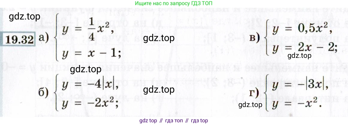 ГДЗ Алгебра, 8 класс Учебник, авторы: Мордкович Александр Григорьевич, Александрова Лилия Александровна, Мишустина Татьяна Николаевна, Тульчинская Елена Ефимовна, Семенов Павел Владимирович, издательство Мнемозина, Москва, 2019, Часть 2, страница 108, номер 19.32, Условие