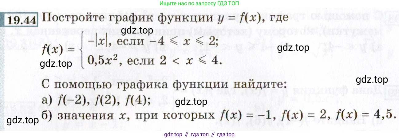 ГДЗ Алгебра, 8 класс Учебник, авторы: Мордкович Александр Григорьевич, Александрова Лилия Александровна, Мишустина Татьяна Николаевна, Тульчинская Елена Ефимовна, Семенов Павел Владимирович, издательство Мнемозина, Москва, 2019, Часть 2, страница 109, номер 19.44, Условие