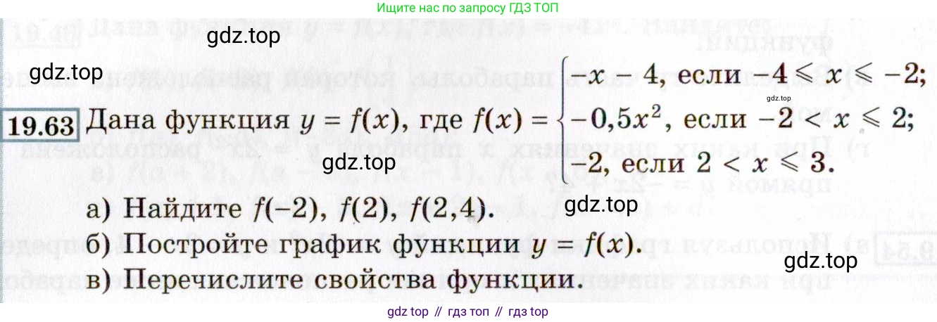 ГДЗ Алгебра, 8 класс Учебник, авторы: Мордкович Александр Григорьевич, Александрова Лилия Александровна, Мишустина Татьяна Николаевна, Тульчинская Елена Ефимовна, Семенов Павел Владимирович, издательство Мнемозина, Москва, 2019, Часть 2, страница 112, номер 19.63, Условие