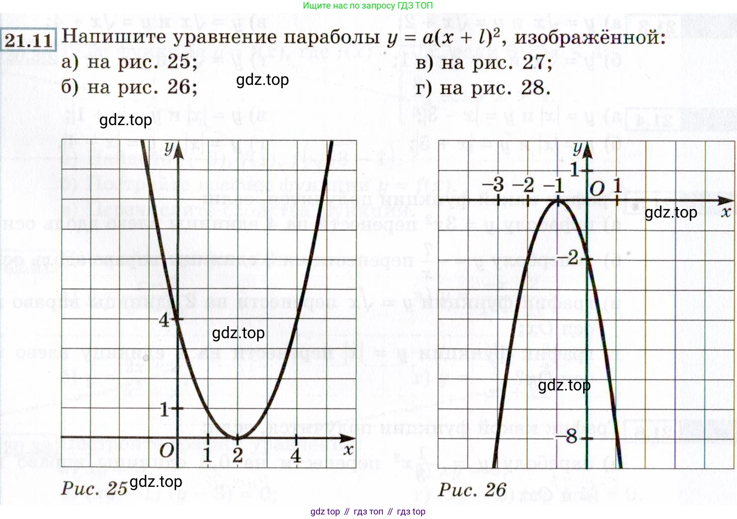 ГДЗ Алгебра, 8 класс Учебник, авторы: Мордкович Александр Григорьевич, Александрова Лилия Александровна, Мишустина Татьяна Николаевна, Тульчинская Елена Ефимовна, Семенов Павел Владимирович, издательство Мнемозина, Москва, 2019, Часть 2, страница 120, номер 21.11, Условие