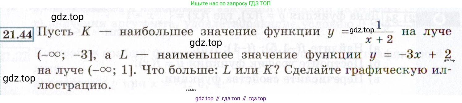 ГДЗ Алгебра, 8 класс Учебник, авторы: Мордкович Александр Григорьевич, Александрова Лилия Александровна, Мишустина Татьяна Николаевна, Тульчинская Елена Ефимовна, Семенов Павел Владимирович, издательство Мнемозина, Москва, 2019, Часть 2, страница 126, номер 21.44, Условие