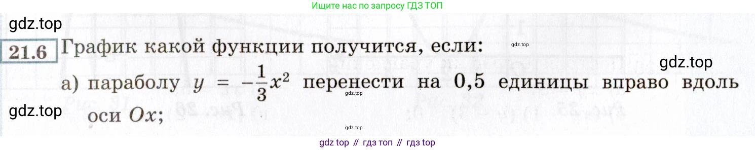 ГДЗ Алгебра, 8 класс Учебник, авторы: Мордкович Александр Григорьевич, Александрова Лилия Александровна, Мишустина Татьяна Николаевна, Тульчинская Елена Ефимовна, Семенов Павел Владимирович, издательство Мнемозина, Москва, 2019, Часть 2, страница 119, номер 21.6, Условие