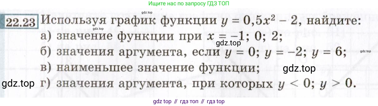 ГДЗ Алгебра, 8 класс Учебник, авторы: Мордкович Александр Григорьевич, Александрова Лилия Александровна, Мишустина Татьяна Николаевна, Тульчинская Елена Ефимовна, Семенов Павел Владимирович, издательство Мнемозина, Москва, 2019, Часть 2, страница 134, номер 22.23, Условие