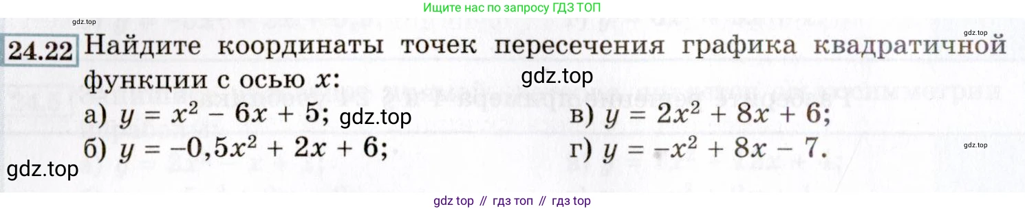 ГДЗ Алгебра, 8 класс Учебник, авторы: Мордкович Александр Григорьевич, Александрова Лилия Александровна, Мишустина Татьяна Николаевна, Тульчинская Елена Ефимовна, Семенов Павел Владимирович, издательство Мнемозина, Москва, 2019, Часть 2, страница 146, номер 24.22, Условие