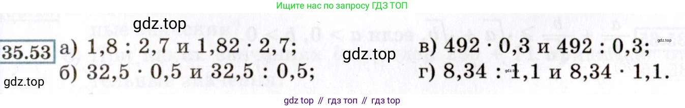 ГДЗ Алгебра, 8 класс Учебник, авторы: Мордкович Александр Григорьевич, Александрова Лилия Александровна, Мишустина Татьяна Николаевна, Тульчинская Елена Ефимовна, Семенов Павел Владимирович, издательство Мнемозина, Москва, 2019, Часть 2, страница 199, номер 35.53, Условие