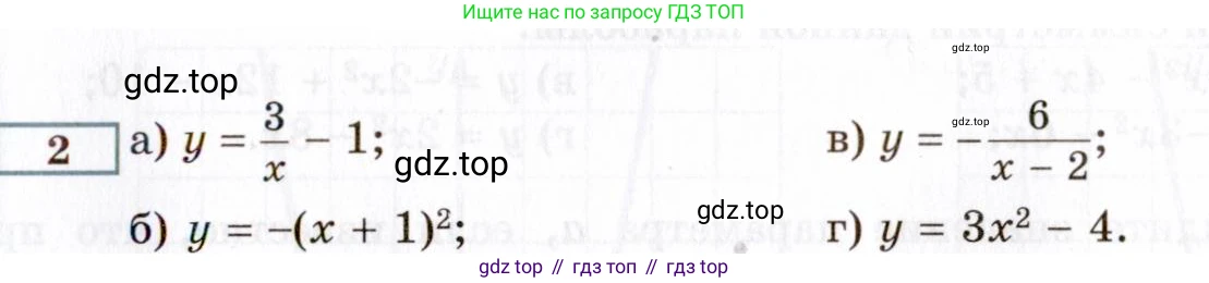 ГДЗ Алгебра, 8 класс Учебник, авторы: Мордкович Александр Григорьевич, Александрова Лилия Александровна, Мишустина Татьяна Николаевна, Тульчинская Елена Ефимовна, Семенов Павел Владимирович, издательство Мнемозина, Москва, 2019, Часть 2, страница 217, номер 2, Условие