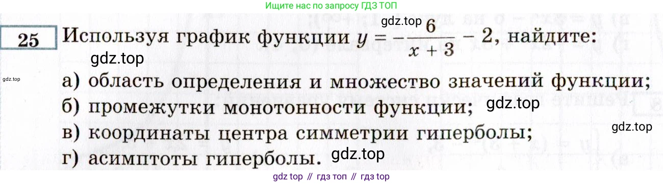 ГДЗ Алгебра, 8 класс Учебник, авторы: Мордкович Александр Григорьевич, Александрова Лилия Александровна, Мишустина Татьяна Николаевна, Тульчинская Елена Ефимовна, Семенов Павел Владимирович, издательство Мнемозина, Москва, 2019, Часть 2, страница 222, номер 25, Условие