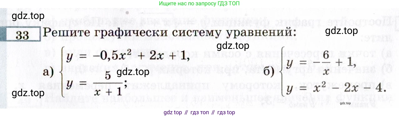 ГДЗ Алгебра, 8 класс Учебник, авторы: Мордкович Александр Григорьевич, Александрова Лилия Александровна, Мишустина Татьяна Николаевна, Тульчинская Елена Ефимовна, Семенов Павел Владимирович, издательство Мнемозина, Москва, 2019, Часть 2, страница 223, номер 33, Условие