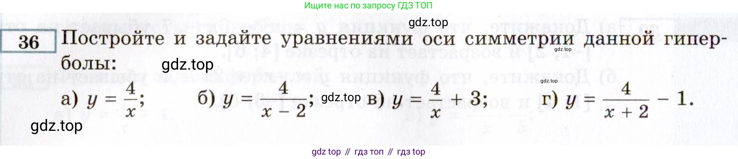 ГДЗ Алгебра, 8 класс Учебник, авторы: Мордкович Александр Григорьевич, Александрова Лилия Александровна, Мишустина Татьяна Николаевна, Тульчинская Елена Ефимовна, Семенов Павел Владимирович, издательство Мнемозина, Москва, 2019, Часть 2, страница 224, номер 36, Условие