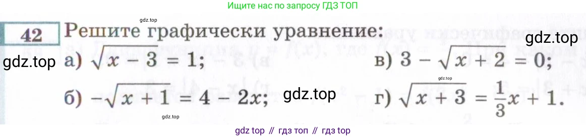 ГДЗ Алгебра, 8 класс Учебник, авторы: Мордкович Александр Григорьевич, Александрова Лилия Александровна, Мишустина Татьяна Николаевна, Тульчинская Елена Ефимовна, Семенов Павел Владимирович, издательство Мнемозина, Москва, 2019, Часть 2, страница 225, номер 42, Условие