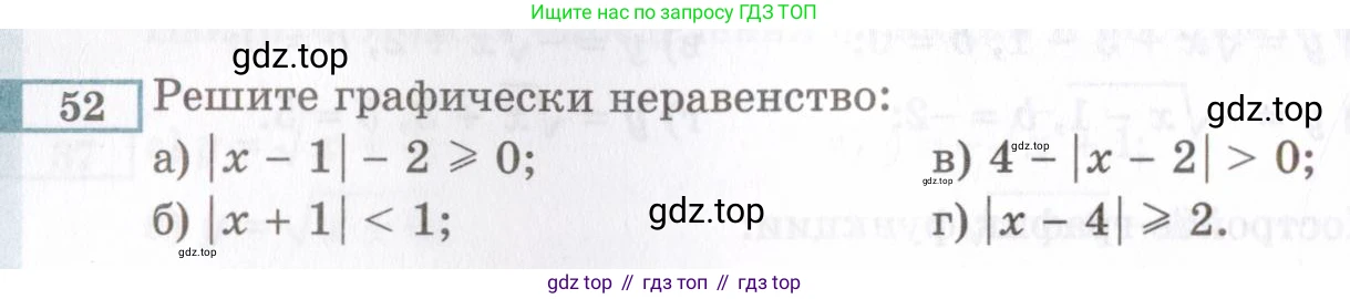 ГДЗ Алгебра, 8 класс Учебник, авторы: Мордкович Александр Григорьевич, Александрова Лилия Александровна, Мишустина Татьяна Николаевна, Тульчинская Елена Ефимовна, Семенов Павел Владимирович, издательство Мнемозина, Москва, 2019, Часть 2, страница 226, номер 52, Условие