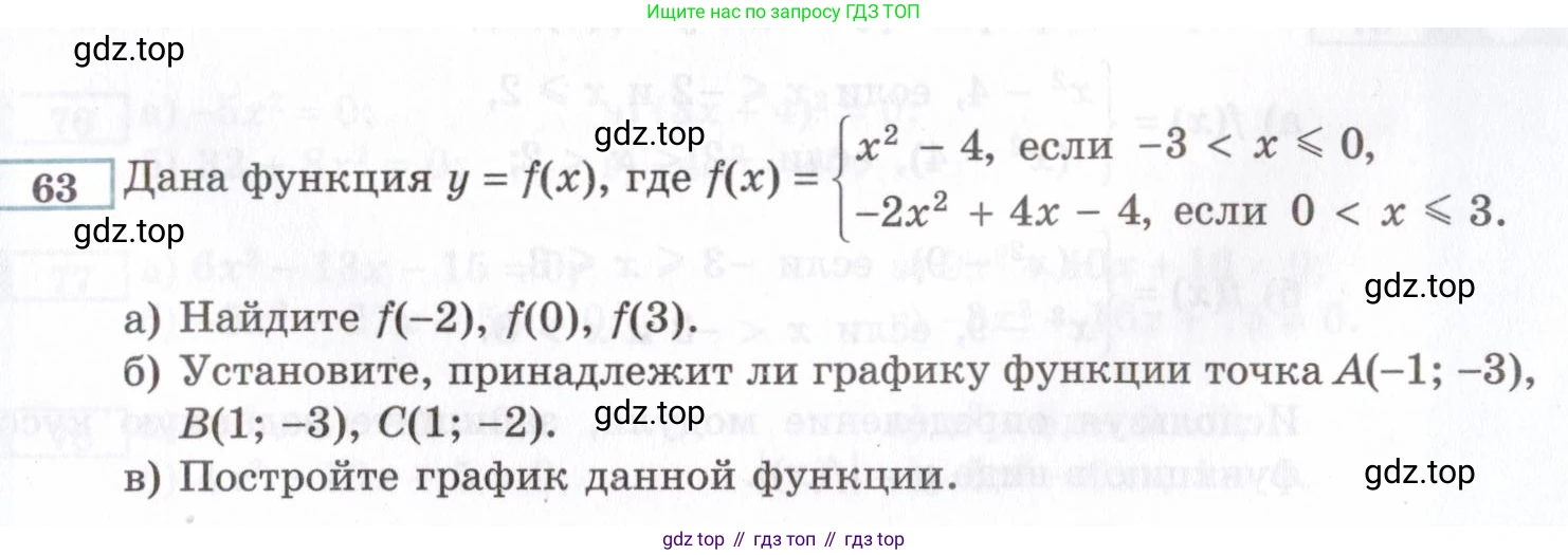 ГДЗ Алгебра, 8 класс Учебник, авторы: Мордкович Александр Григорьевич, Александрова Лилия Александровна, Мишустина Татьяна Николаевна, Тульчинская Елена Ефимовна, Семенов Павел Владимирович, издательство Мнемозина, Москва, 2019, Часть 2, страница 227, номер 63, Условие