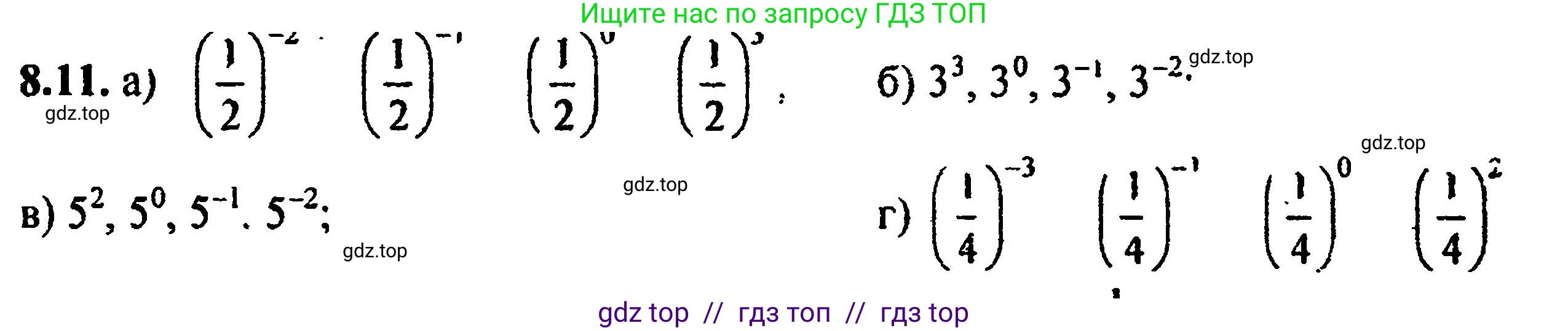 Алгебра, 8 класс Учебник, авторы: Мордкович Александр Григорьевич, Александрова Лилия Александровна, Мишустина Татьяна Николаевна, Тульчинская Елена Ефимовна, Семенов Павел Владимирович, издательство Мнемозина, Москва, 2019, Часть 2, страница 53, номер 8.11, Решение 5