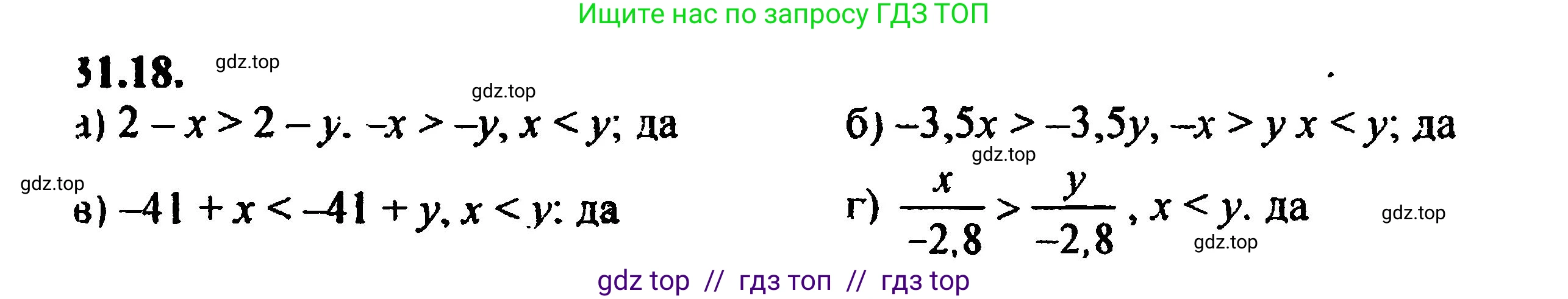 Алгебра, 8 класс Учебник, авторы: Мордкович Александр Григорьевич, Александрова Лилия Александровна, Мишустина Татьяна Николаевна, Тульчинская Елена Ефимовна, Семенов Павел Владимирович, издательство Мнемозина, Москва, 2019, Часть 2, страница 196, номер 35.18, Решение 5