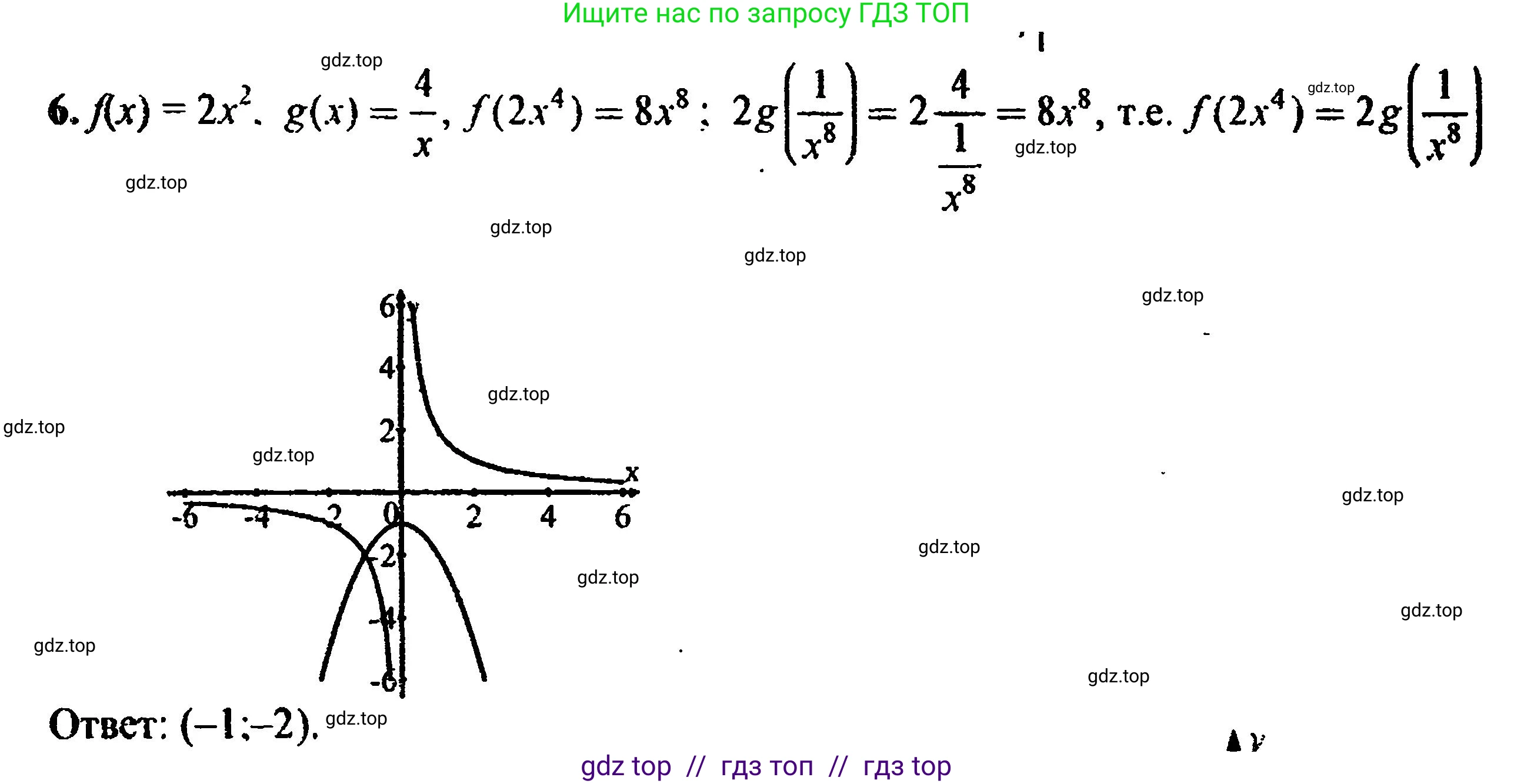 Алгебра, 8 класс Учебник, авторы: Мордкович Александр Григорьевич, Александрова Лилия Александровна, Мишустина Татьяна Николаевна, Тульчинская Елена Ефимовна, Семенов Павел Владимирович, издательство Мнемозина, Москва, 2019, Часть 2, страница 154, номер 6, Решение 5