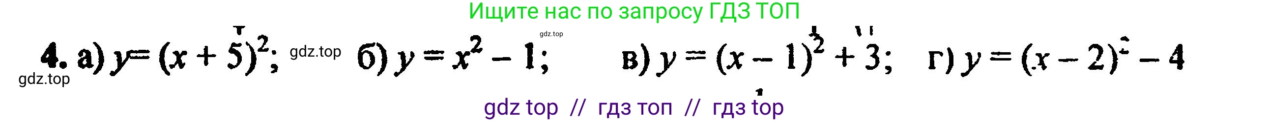 Алгебра, 8 класс Учебник, авторы: Мордкович Александр Григорьевич, Александрова Лилия Александровна, Мишустина Татьяна Николаевна, Тульчинская Елена Ефимовна, Семенов Павел Владимирович, издательство Мнемозина, Москва, 2019, Часть 2, страница 217, номер 4, Решение 5