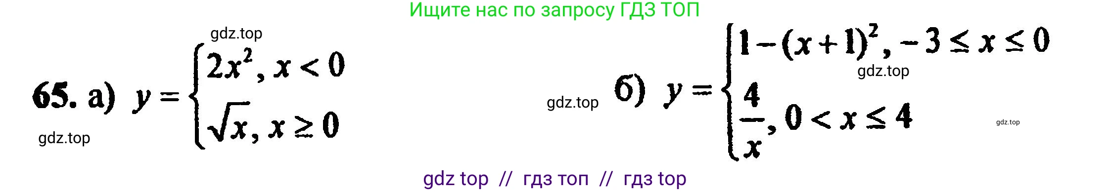 Алгебра, 8 класс Учебник, авторы: Мордкович Александр Григорьевич, Александрова Лилия Александровна, Мишустина Татьяна Николаевна, Тульчинская Елена Ефимовна, Семенов Павел Владимирович, издательство Мнемозина, Москва, 2019, Часть 2, страница 228, номер 65, Решение 5
