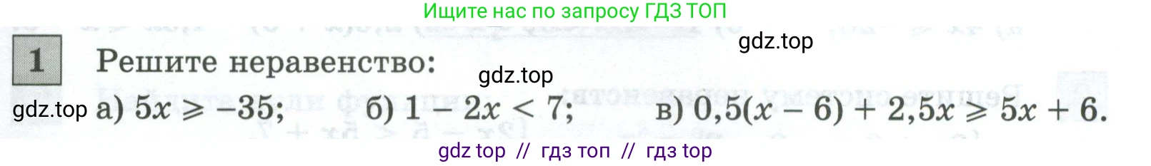 Алгебра, 8 класс Контрольные и самостоятельные работы, автор: Крайнева Лариса Борисовна, издательство Просвещение, Москва, 2024, страница 87, номер 1, Условие